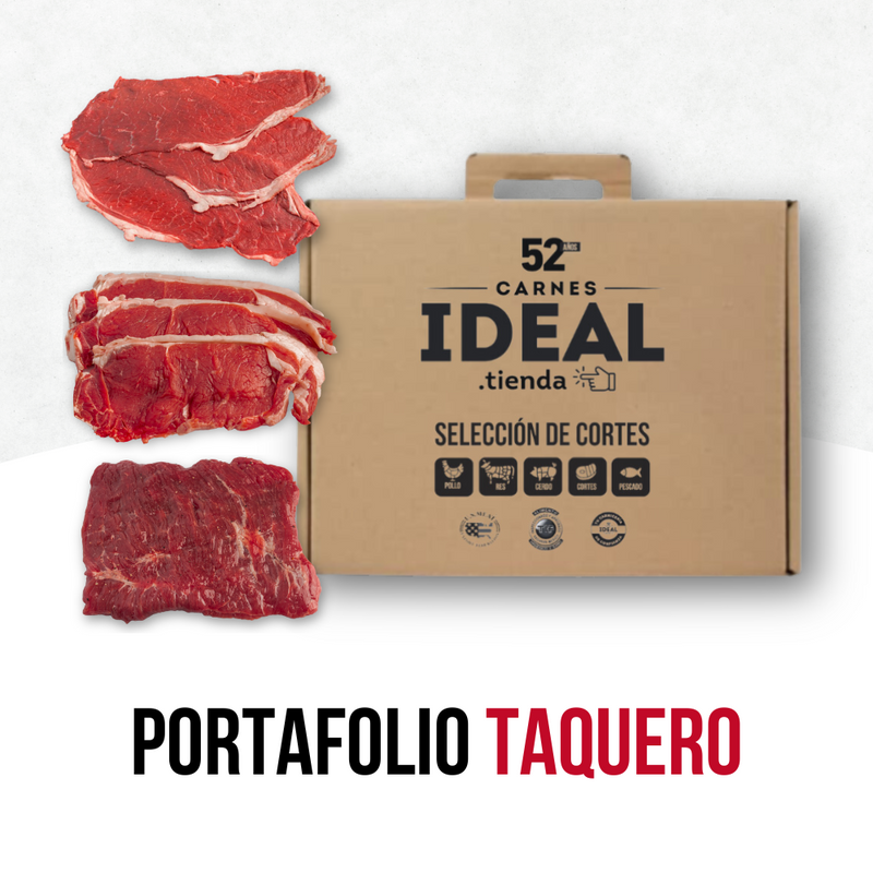 Portafolio  de carnes - Taquero