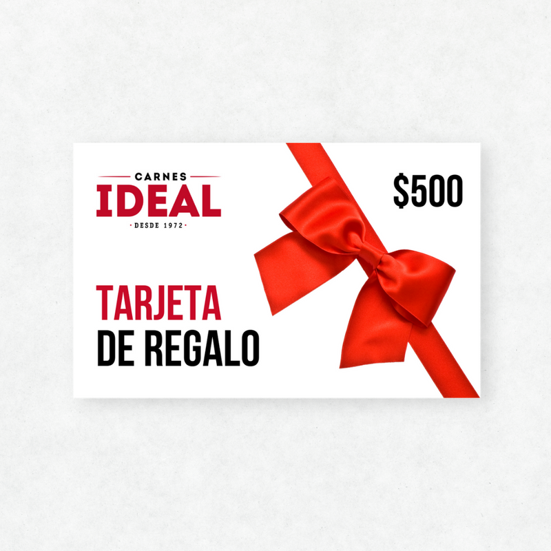 Tarjeta Ideal - $500